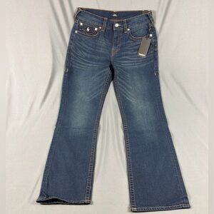 True Religion Jeans Ricky SN Flap 32 x 32 Last Call Cotton  Polyester MSRP $159